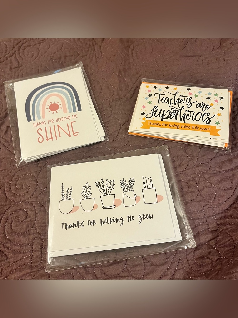 Teacher Appreciation Cards